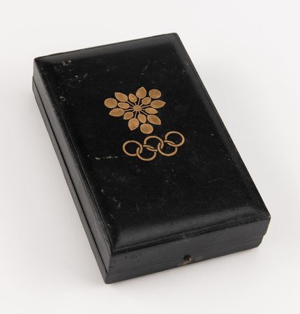 Lot #3085 Grenoble 1968 Winter Olympics Gold Winner's Medal for Ice Hockey with Case - Image 6
