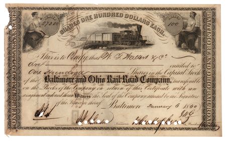 Lot #256 Johns Hopkins Document Signed - Image 1