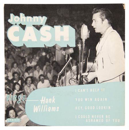 Lot #618 Johnny Cash Signed 45 RPM Record ? 'Johnny Cash Sings Hank Williams' (Sun Records) - Image 3