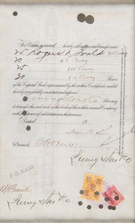 Lot #336 Titanic: International Mercantile Marine Co. Stock Certificate Signed by Irénée du Pont - Image 3