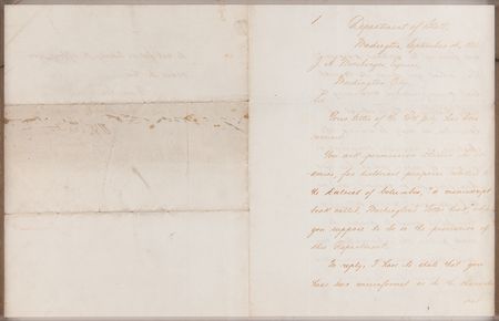 Lot #257 William Hunter Letter Signed on 