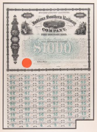 Lot #335 Samuel J. Tilden Document Signed - Image 2