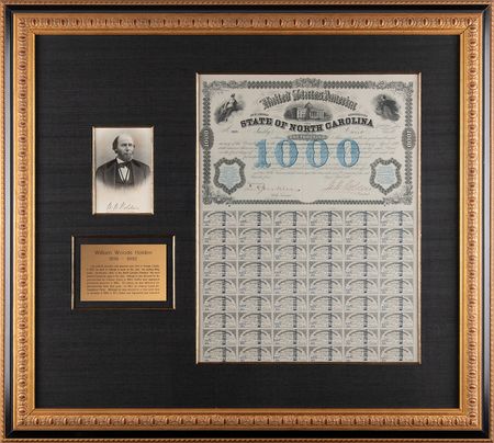 Lot #254 William Woods Holden Document Signed - Image 1