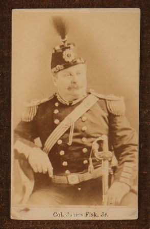 Lot #230 James Fisk, Jr. Carte-de-Visite Photograph - Image 2