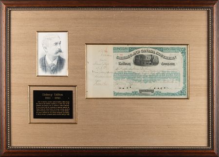 Lot #223 Sidney Dillon Document Signed - Image 1