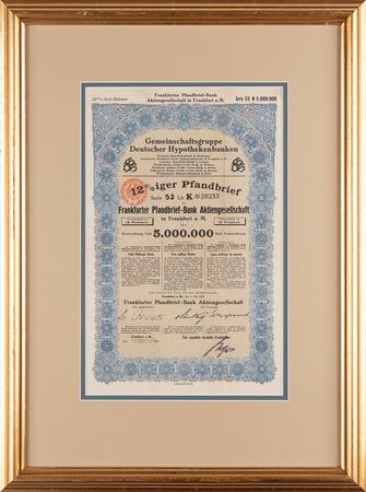 Lot #237 German Bond: Gemeinschaftsgruppe Deutscher Hypothekenbanken - Image 2