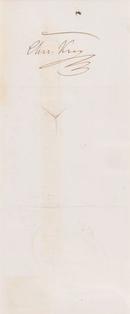 Lot #274 Charles Krug Signed Check - Image 2