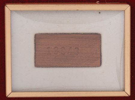 Lot #259 Independence Hall Wood Relic - Image 2
