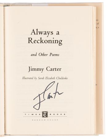 Lot #51 Jimmy Carter (6) Signed Books - Image 5