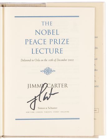 Lot #51 Jimmy Carter (6) Signed Books - Image 6