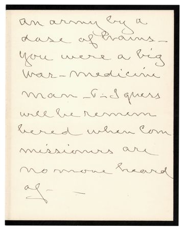 Lot #288 Silas Weir Mitchell Autograph Letter Signed - Image 2