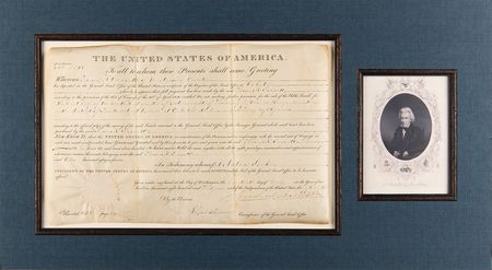 Lot #82 Andrew Jackson Document Signed as