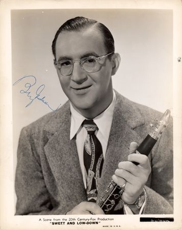 Lot #598 Benny Goodman Signed Photograph