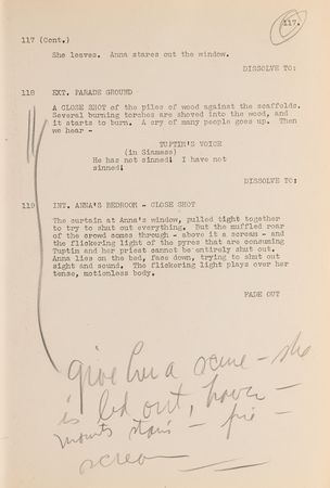 Lot #736 Darryl F. Zanuck's Hand-Annotated Script for Anna and the King of Siam - Image 6