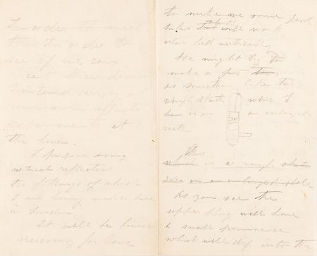 Lot #189 Guglielmo Marconi Autograph Letter Signed with Sketch of 