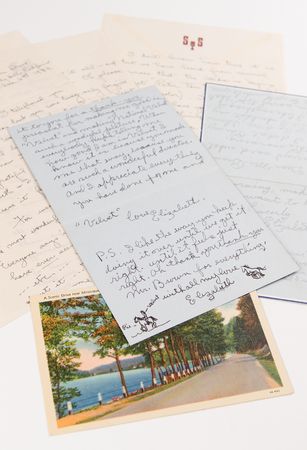 Lot #723 Elizabeth Taylor (3) Autograph Letters Signed to National Velvet Director Clarence Brown: 