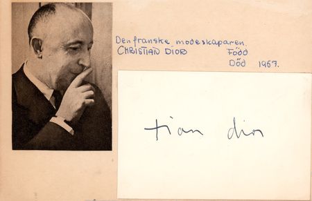 Lot #495 Christian Dior Signature
