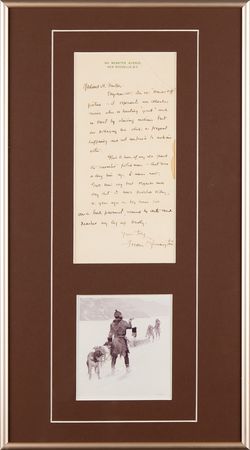 Lot #487 Frederic Remington Autograph Letter