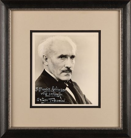 Lot #579 Arturo Toscanini Signed Photograph - Image 2