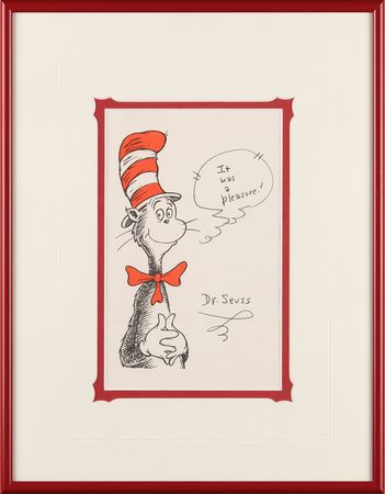 Lot #535 Dr. Seuss Signed Print - Image 2