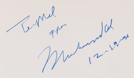 Lot #898 Muhammad Ali Signed Book - In Perspective - Image 2