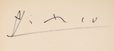 Lot #503 Pablo Picasso Signed Book - Picasso by Jean Cassou - Image 2