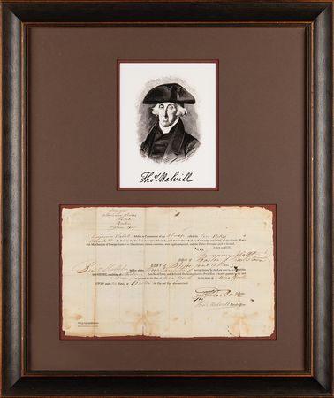 Lot #284 Thomas Melvill and Henry Dearborn