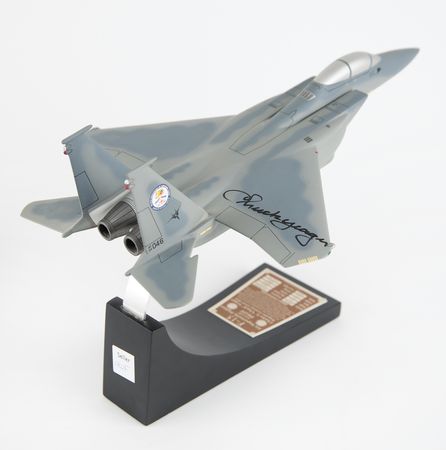 Lot #418 Chuck Yeager Signed McDonnell Douglas