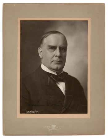 Lot #23 William McKinley Signed Photograph - Image 1
