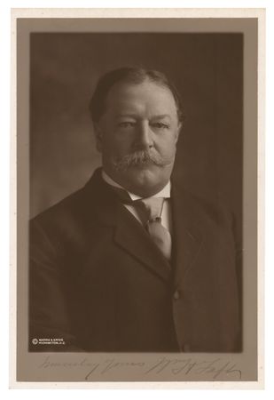 Lot #26 William H. Taft Signed Photograph by