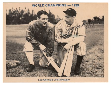Lot #904 Joe DiMaggio Signed Photograph