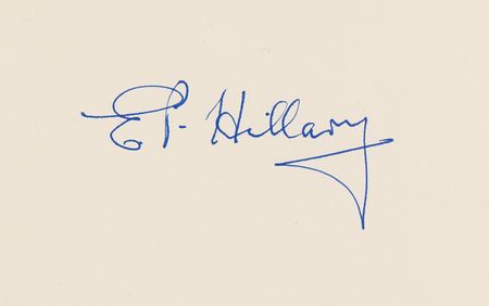Lot #251 Edmund Hillary Signed Book - View from the Summit - Image 2