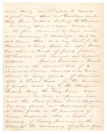Lot #364 William T. Sherman War-Dated Autograph Letter Signed: 