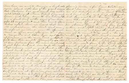 Lot #399 Union Sailor's Letter on the CSS Alabama: 