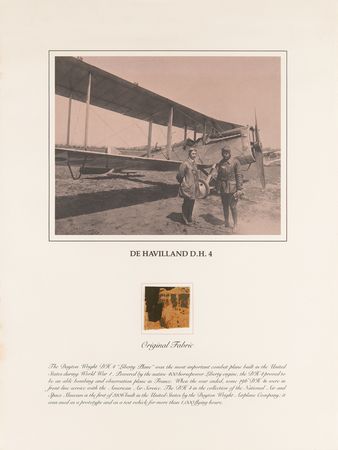 Lot #416 Smithsonian Air & Space Museum (7) Relic Prints Collection - Image 12