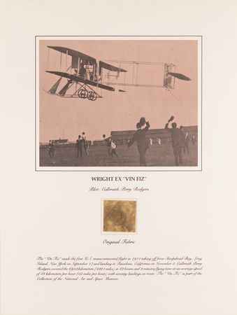 Lot #416 Smithsonian Air & Space Museum (7) Relic Prints Collection - Image 2