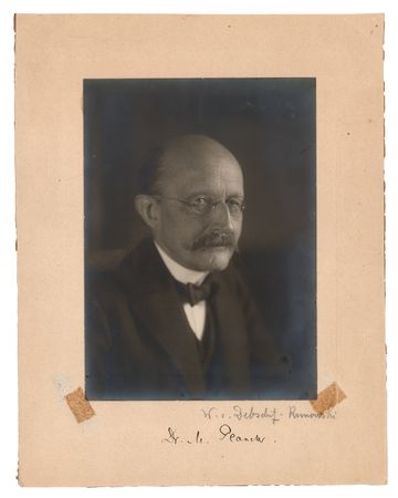Lot #190 Max Planck Signed Photograph