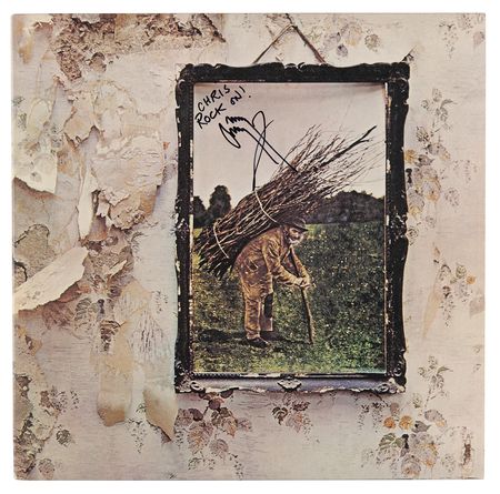 Lot #654 Led Zeppelin: Jimmy Page Signed Album -