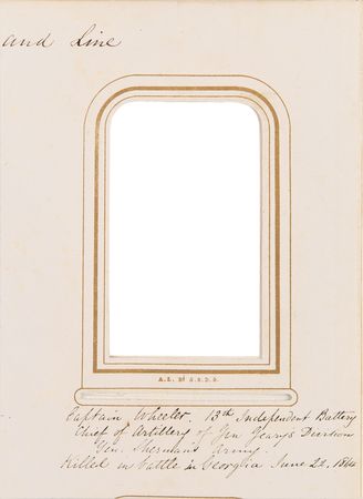 Lot #363 Robert Gould Shaw Signature - Celebrated Commander of the All-Black 54th Massachusetts - Image 2