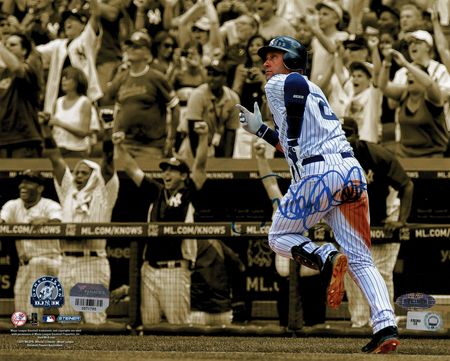 Lot #907 Derek Jeter Signed Photograph