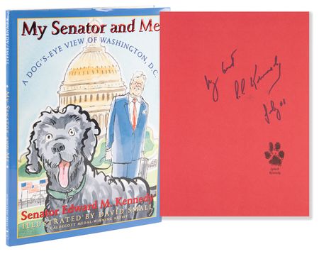 Lot #267 Ted Kennedy Signed Book - My Senator and Me - Image 1