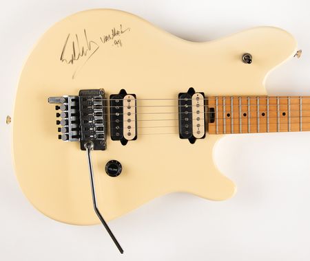 Lot #561 Eddie Van Halen Signed Peavey EVH