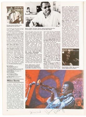 Lot #593 Miles Davis and Dizzy Gillespie Multi-Signed Book - The Illustrated Encyclopedia of Jazz - Image 4