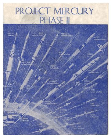 Lot #422 Gus Grissom Signed 'Project Mercury Phase II' Philatelic Souvenir Booklet - Image 2