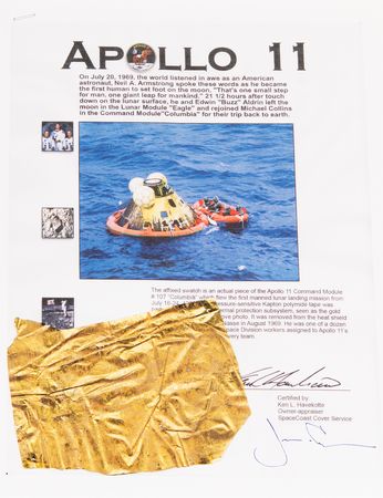 Lot #431 Apollo 11 Kapton Foil [Attested to as Flown by Ken Havekotte and Jerry Czubinski] - Image 4