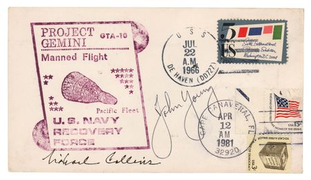 Lot #449 Gemini 10 Signed Recovery Cover