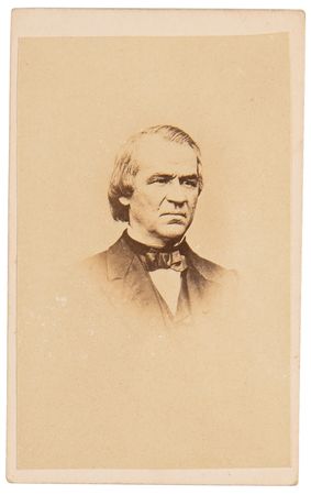 Lot #87 Andrew Johnson (3) Impeachment Trial Ephemera - Image 3