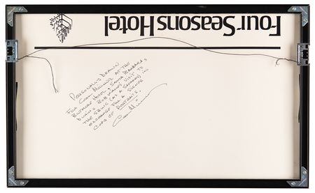 Lot #510 Bob Kane Signed Original Oversized Sketch - Batman, Robin, and the Penguin - Image 3