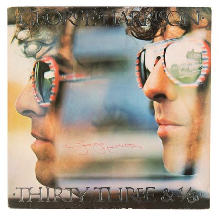 Lot #549 Beatles: George Harrison Signed Album - Thirty Three & 1/3 - Image 5