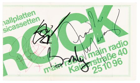 Lot #559 Queen Signed Large-Format Ticket Stub (Festhalle Frankfurt, September 26, 1984) - Image 1